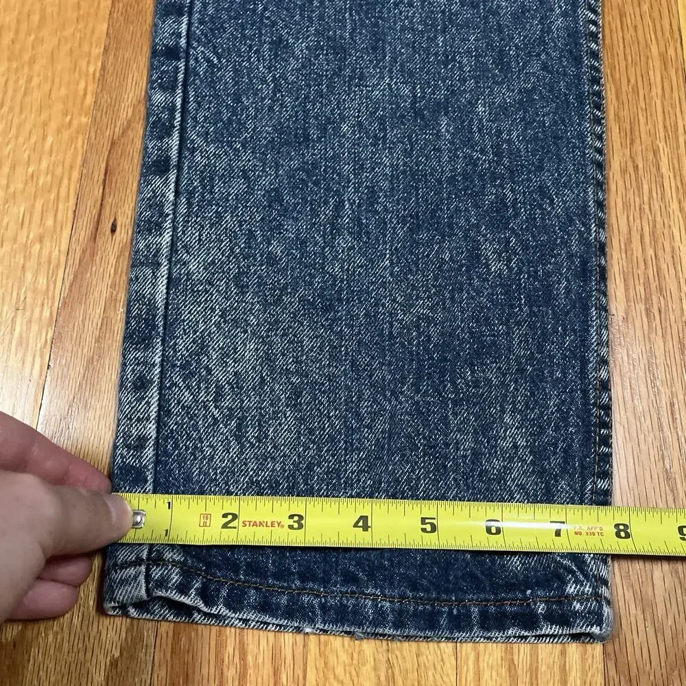 Vintage 80s‎ Levi's 506 XX Denim Jeans Mens 32x31 USA Made Cool Coloration